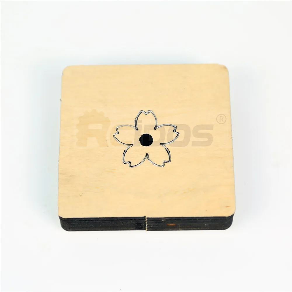 Форма для резки кожи RCIDOS в виде цветка вишни форма лезвия из японской стали с