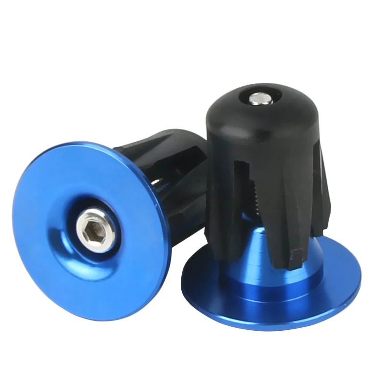 Лидер продаж алюминиевые Заглушки для руля велосипеда 1 пара|Велосипедный руль| |