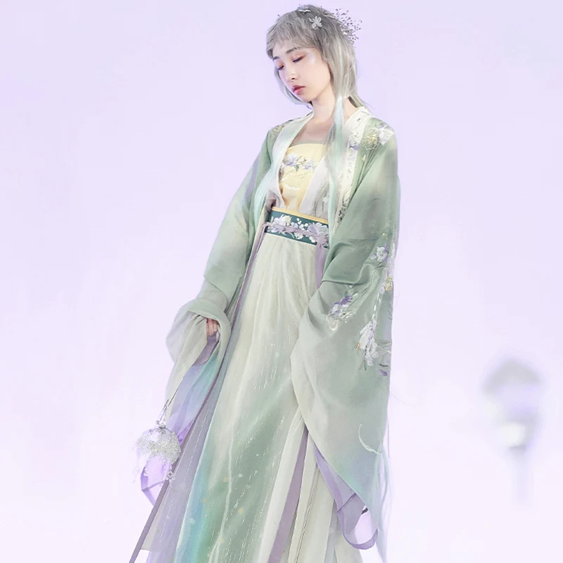 

New Elegant Hanfu Clothes For Women Adult Chinese Ancient Mythological Goddess Clothing Female Cosplay Stage Costumes