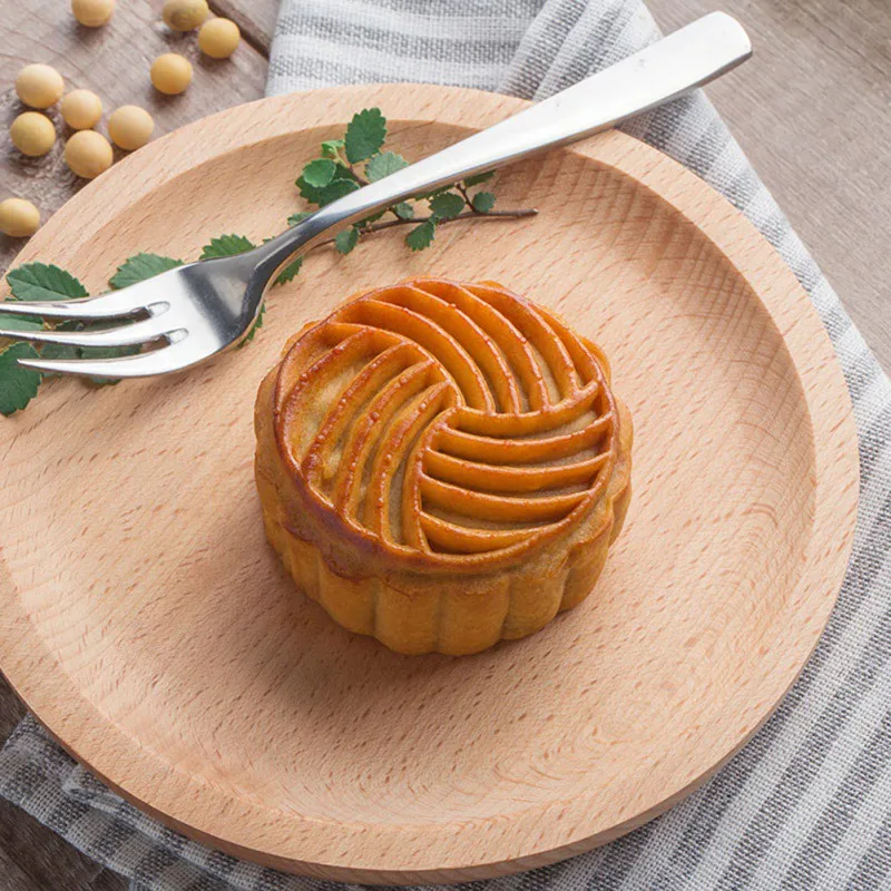 Solid Wood Plate Whole Acacia Fruit Dishes Household Coaster Saucer Tea Tray Dessert Dinner Breakfast Tableware | Дом и сад