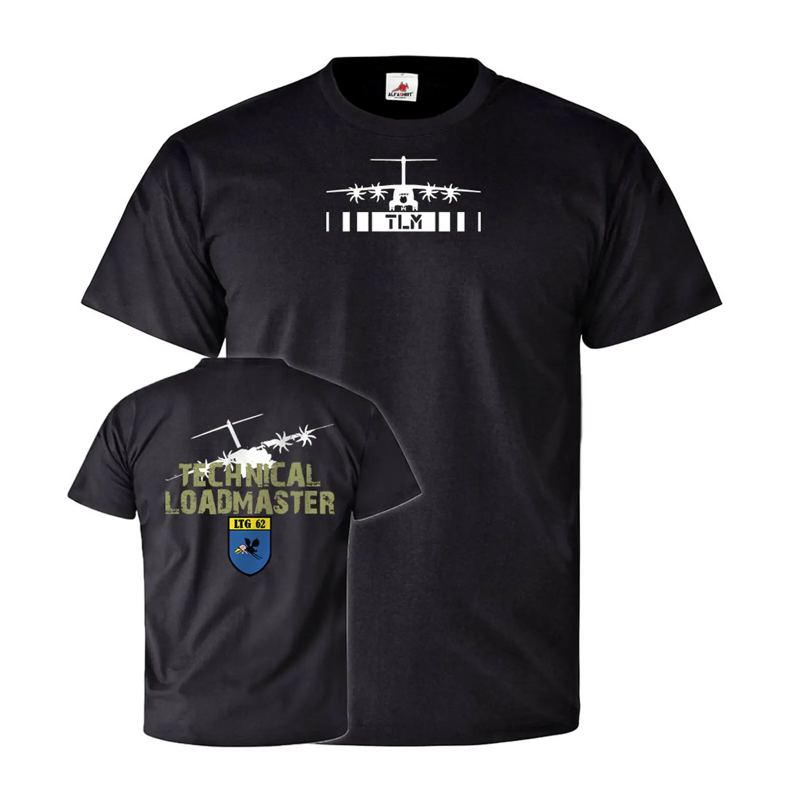 

TLM LTG 62 Technical Loadmaster A400M Airlift Squadron T-Shirt. Summer Cotton O-Neck Short Sleeve Mens T Shirt New S-3XL