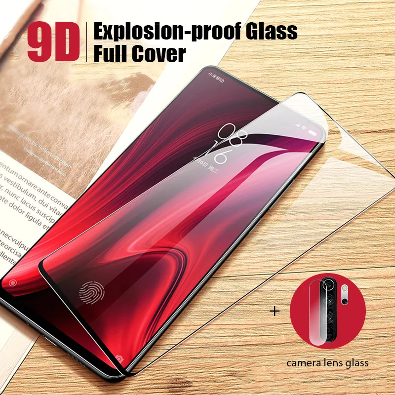 Задняя Камера объектив пленка для телефона Redmi Note 8T 9D полное покрытие спереди