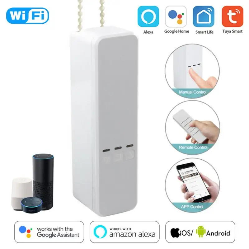 

Смарт-Роллер Tuya с Wi-Fi и управлением через приложение