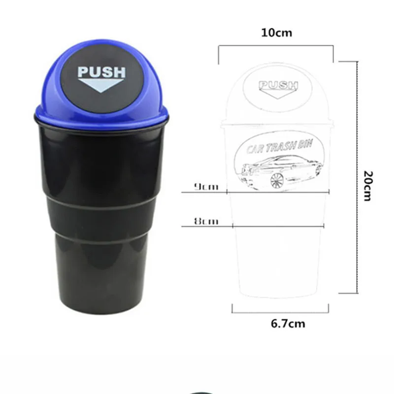 Автомобильный мусорный бак для мусора автомобильное хранилище отходов подходит