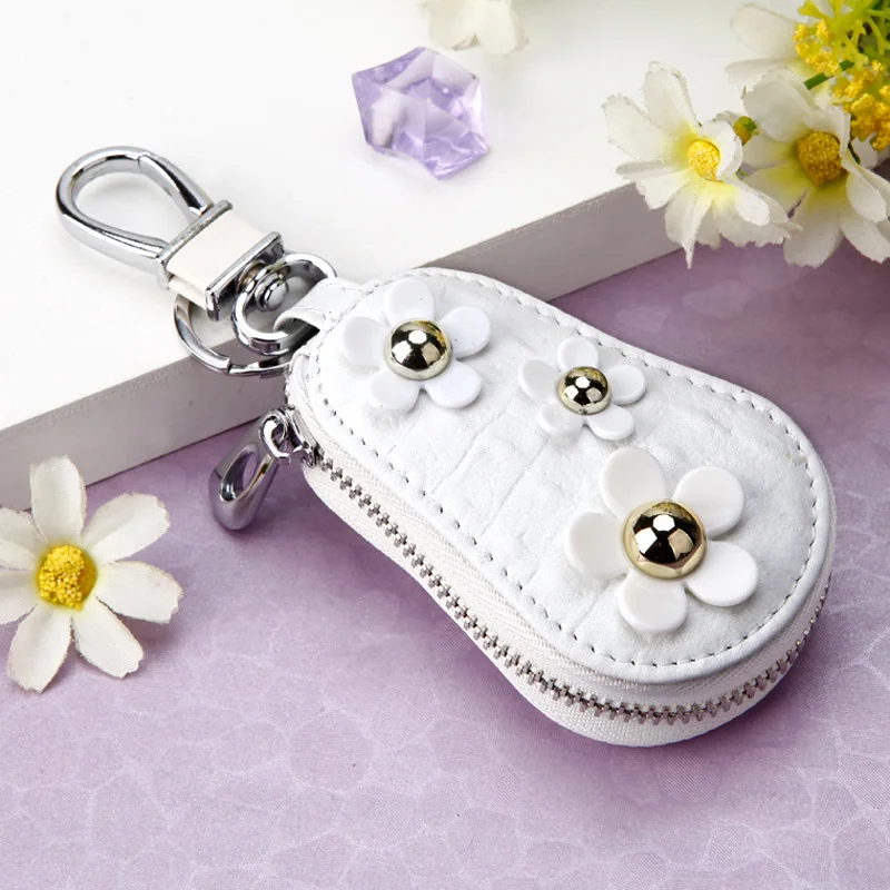 Style9 Милый мультяшный брелок Hello Kitty, модный кожаный кошелек на молнии, брелок для женщин и девочек, брелок для ключей, автомобильный Шарм, ювелирное изделие, подарок - Цвет: Style9
