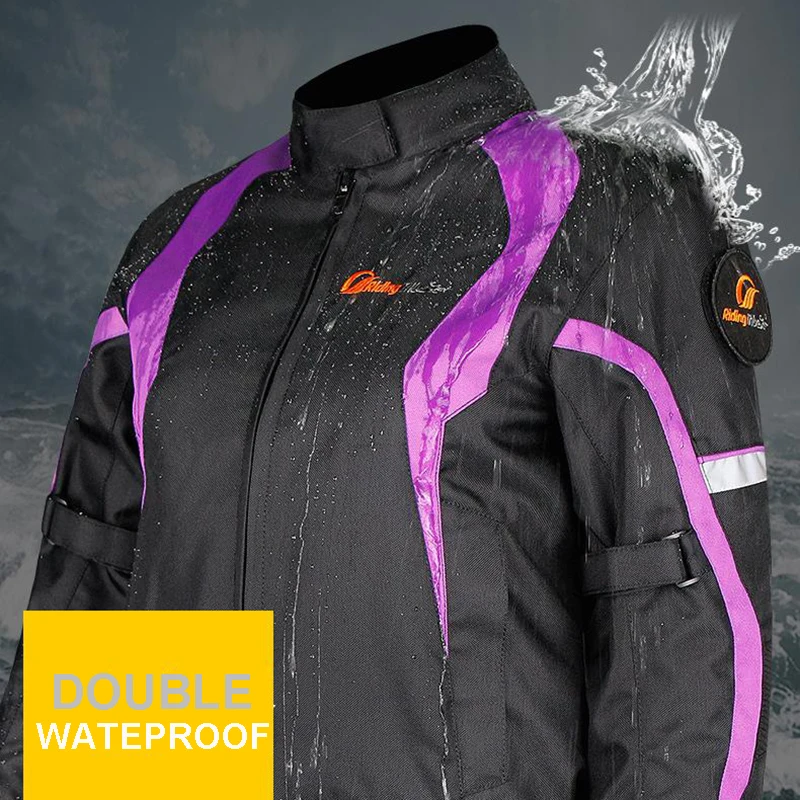Женские мотоциклетные куртки женские водонепроницаемые штаны для верховой езды