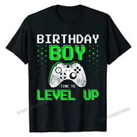 gamer gifts for teen boys level up birthday tee video game t shirt t shirts faddish print cotton boy t shirt normal