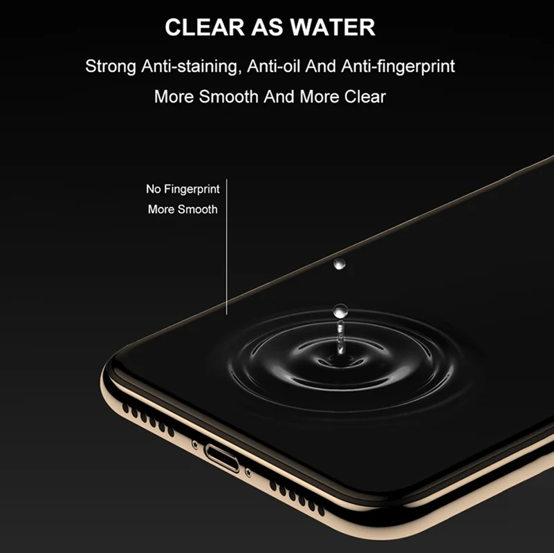 25D полное покрытие защитное стекло на Iphone 7 6 6s 8 Plus X Xs Max Xr на Iphone 11 Pro макс. Закаленное стекло протектор экрана