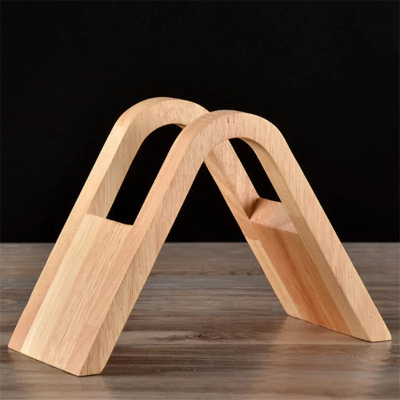 Современный Креативный бамбуковый держатель для кофейного фильтра V60 ручной