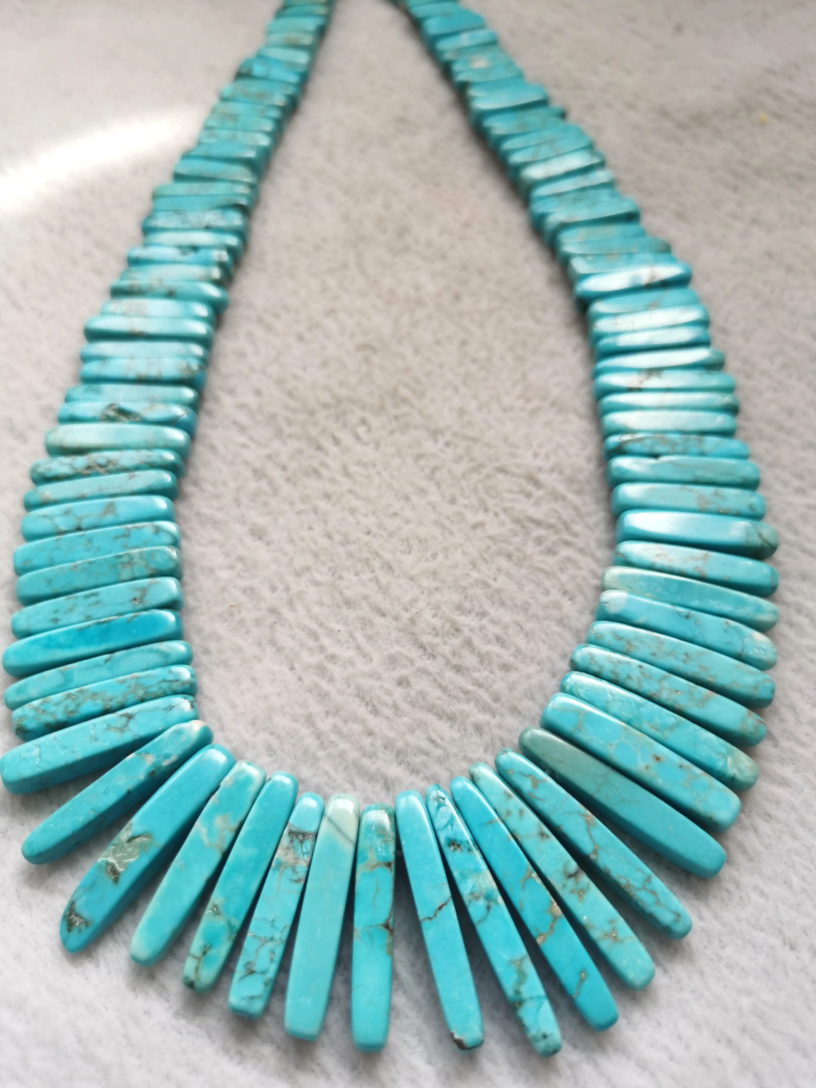 

Скидка 25%-бирюзовый камень Гладкий 15-35x4 мм, зубцы свободной формы, острые бусины, ювелирные изделия, исцеляющий Кристалл 17 дюймов для ожерель...