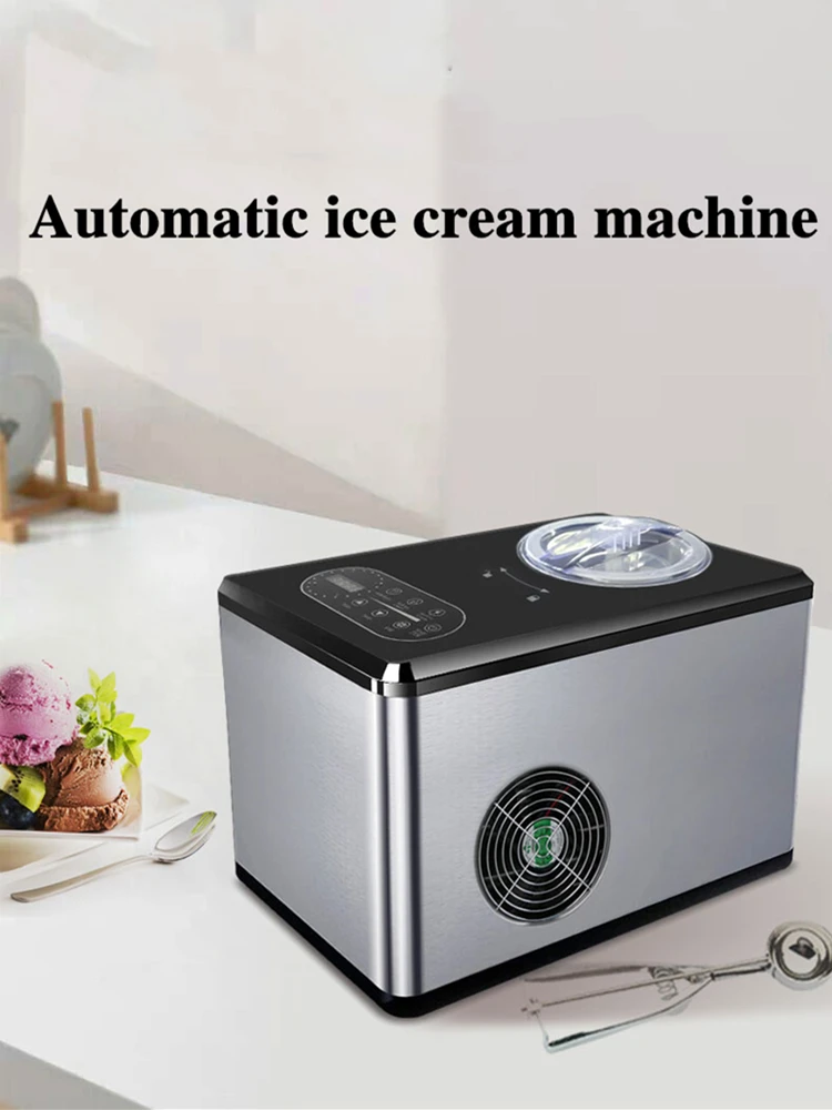 

SUSWEETLIFE Automatic multifunctional ice cream machine for large capacity and quick production of ice cream milkshake 220V 1L
