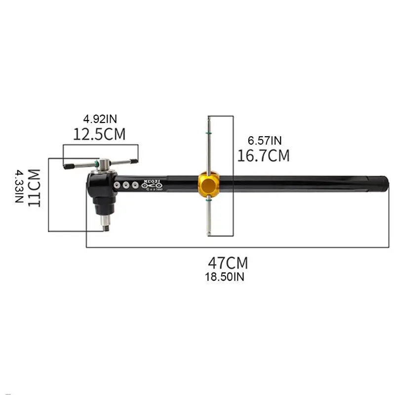 

Bicycles Derailleur Hanger Alignment Gauge Bike Alignment Ranging Tool for Mtb and Road Bikes Dropshipping