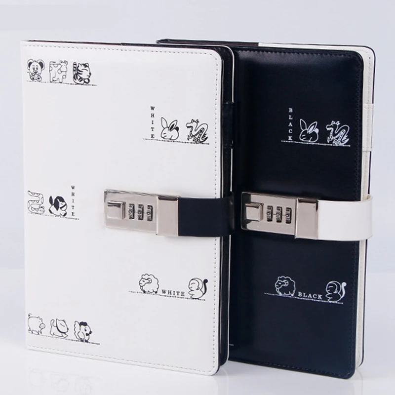 

A5 Diary with Lock Planner Refill Journal Traveler Agenda Agenda Password Book