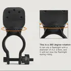 Велосипедный светильник рь с зажимом, держатель для вспышки, велосипедный фсветильник рь Mrb, Аксессуары для велосипеда с поворотом на 360 градусов