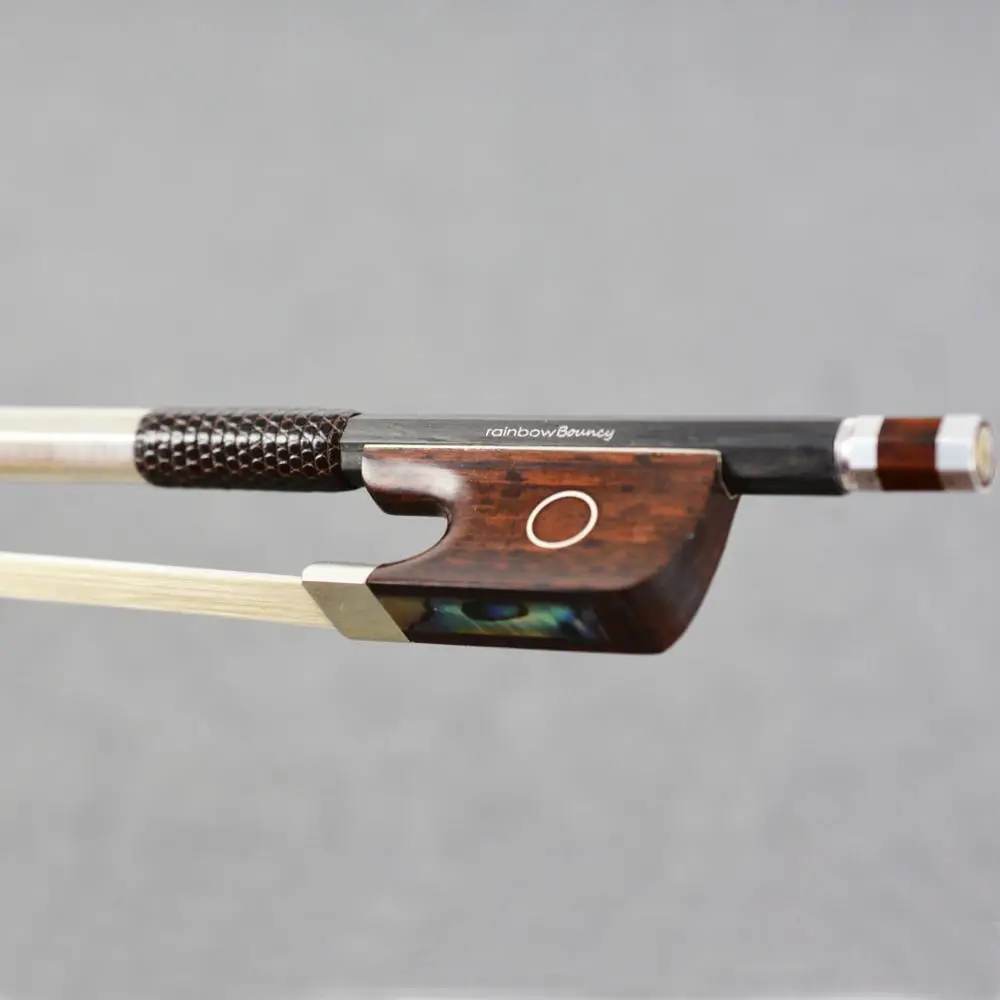 Легкий 4/4 РАЗМЕР МАСТЕР Радуга подпрыгивающий альтовый бант из тканого