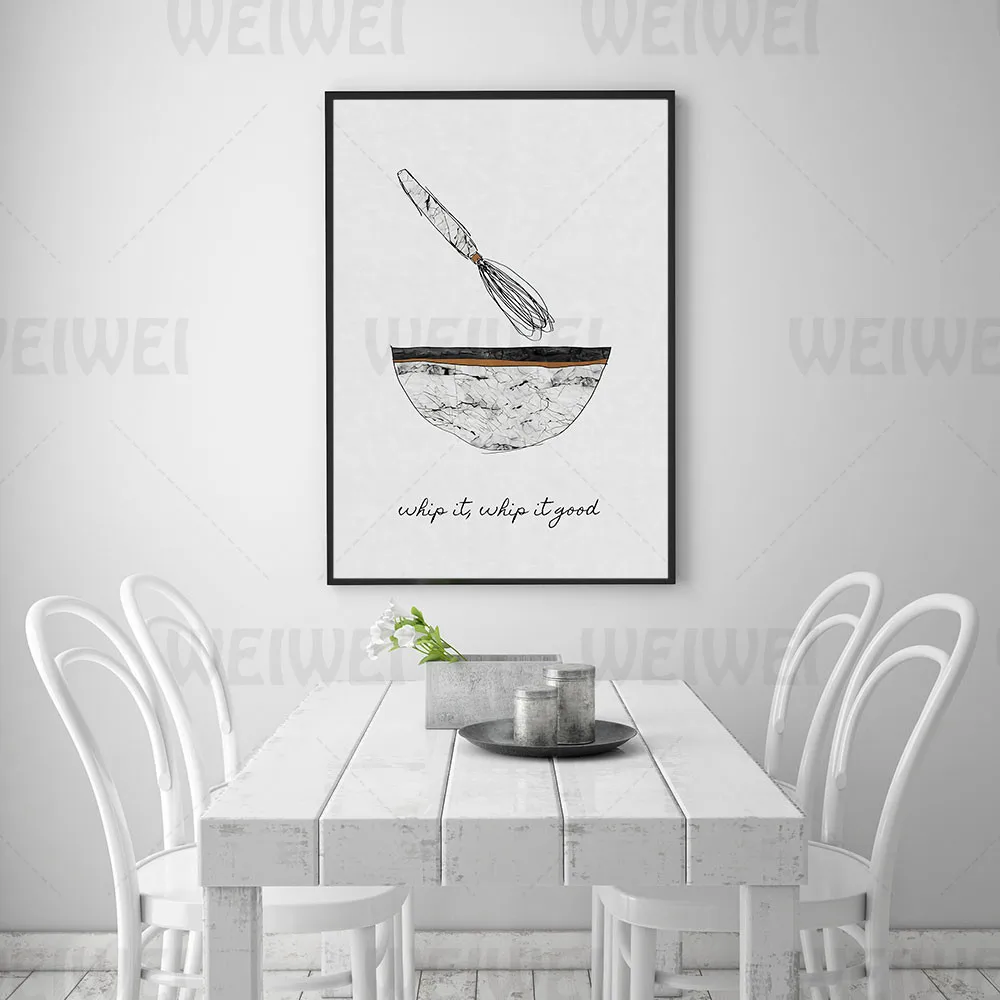 

Cooking Home Decoration Painting Kitchen Cooking Equipment Living Room Wall Canvas Poster Restaurant Commercial Place Print