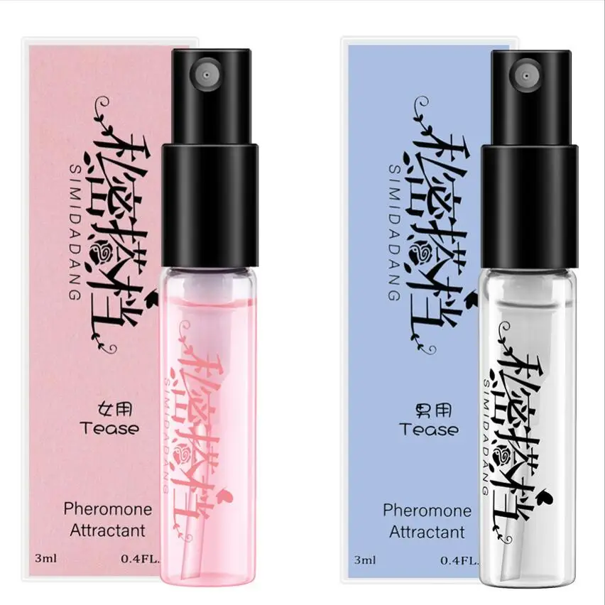 

3ML Pheromone Perfume Women/Men Sex Passion Orgasm Body Emotions Spray Flirt Perfume Attract Water-Based Air fresher S1773