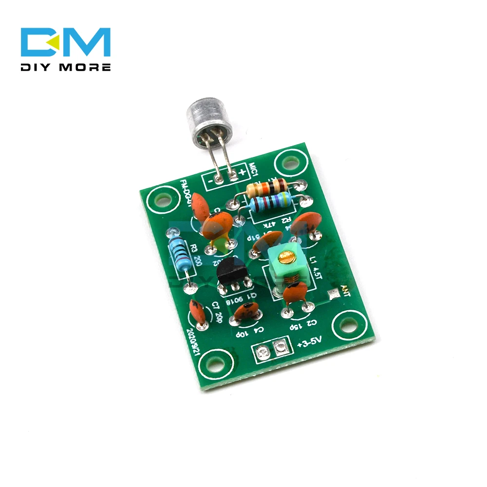 FM модуль приемника передатчика мини беспроводной микрофон регулируемая