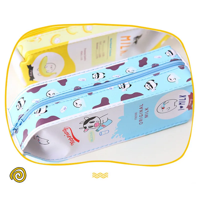 Творческий Карандаш Чехол простой дизайн Стиль застежки молнии сумки подставки