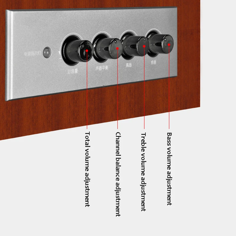 

USB Wired Computer Speaker Computer Multimedia Speaker Home Wooden 2.1 Subwoofer Audio 3.5mm AUX for Laptop Desktop Smartphone