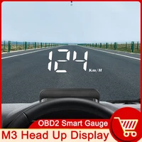 m3 hud head up display obd2 model car styling overspeed warning windshield projector alarm system universal auto accessories