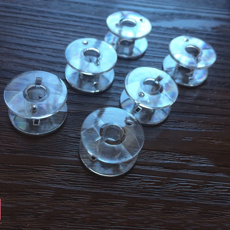 10 шт. пластиковые пустые шпульки для швейных машин Brother Singer|plastic empty bobbins|bobbins