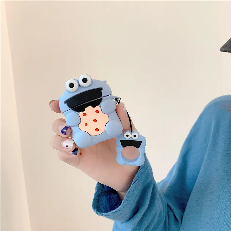 Симпатичный 3D мультяшный бисквит печенье Bluetooth чехол для наушников Аксессуары