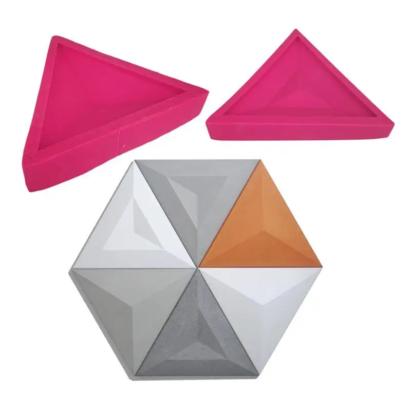 Геометрические стены бетонные формы ТВ фон украшения кирпичные силиконовые для