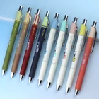 Японская гелевая ручка PENTEL в полоску, быстросохнущая, BLN75L 0,5 мм, ограниченная серия, ENERGEL Clena BLN75L, черная, сменная, гладкая для письма