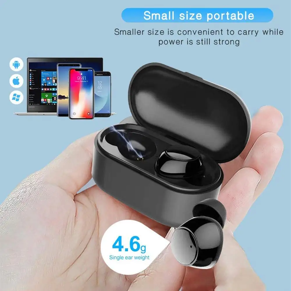 Новейший X9S беспроводной Bluetooth 5 0 TWS HD стерео наушники мини спортивные