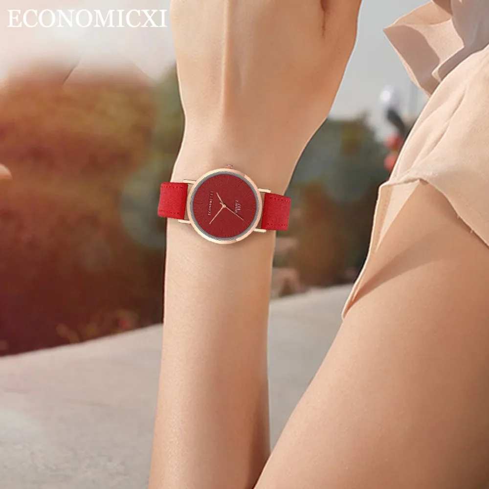 Лидер продаж, женские часы, аналоговые, повседневные, Reloj Mujer, с кожаным ремешком, кварцевые наручные часы, женские часы, siple, роскошные часы с циферблатом