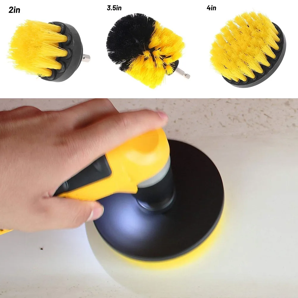 

Drill Brush All Purpose Cleaner Scrubbing Brushes For Kitchen Care Cleaning Tool Cleaning Brushes Scrub Drill Car Cleaning Tools