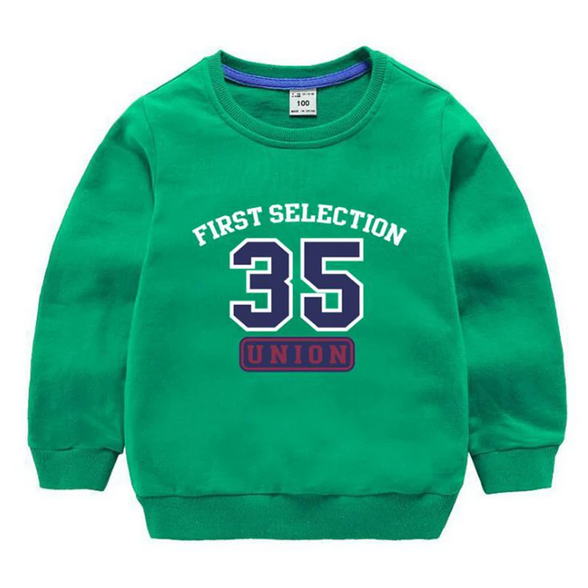 Детская Хлопковая футболка с длинным рукавом на возраст 2 9 лет|Тройники| |