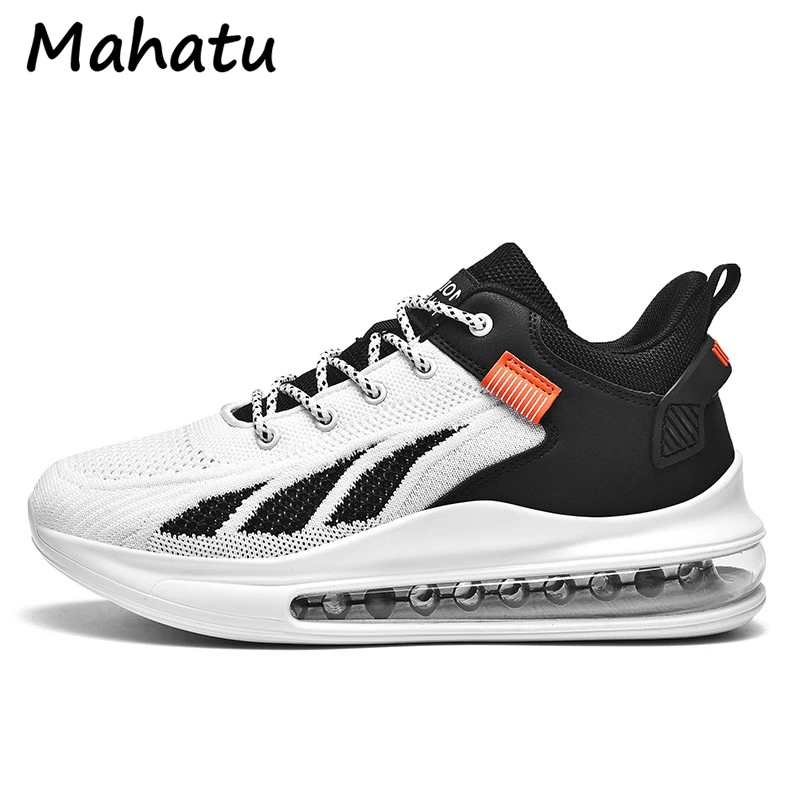 

Full Air Cushion Sneakers Men's New Products 2021 Breathable Sports Running Shoes Size 39-45 Athletic Support Rop-shipping