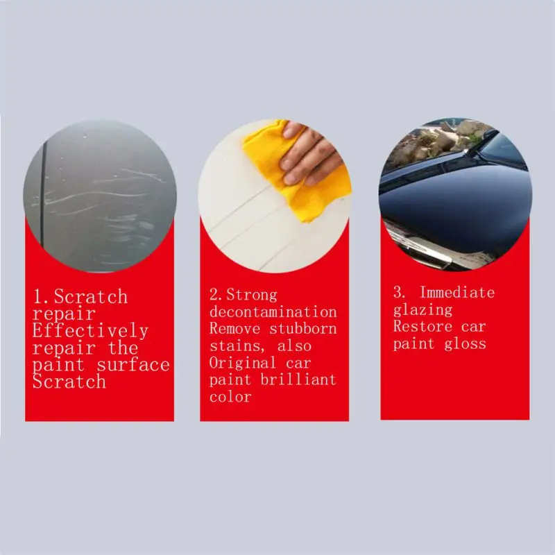 Полировка восковой краски ремонт царапин удаления новый автомобиль царапины
