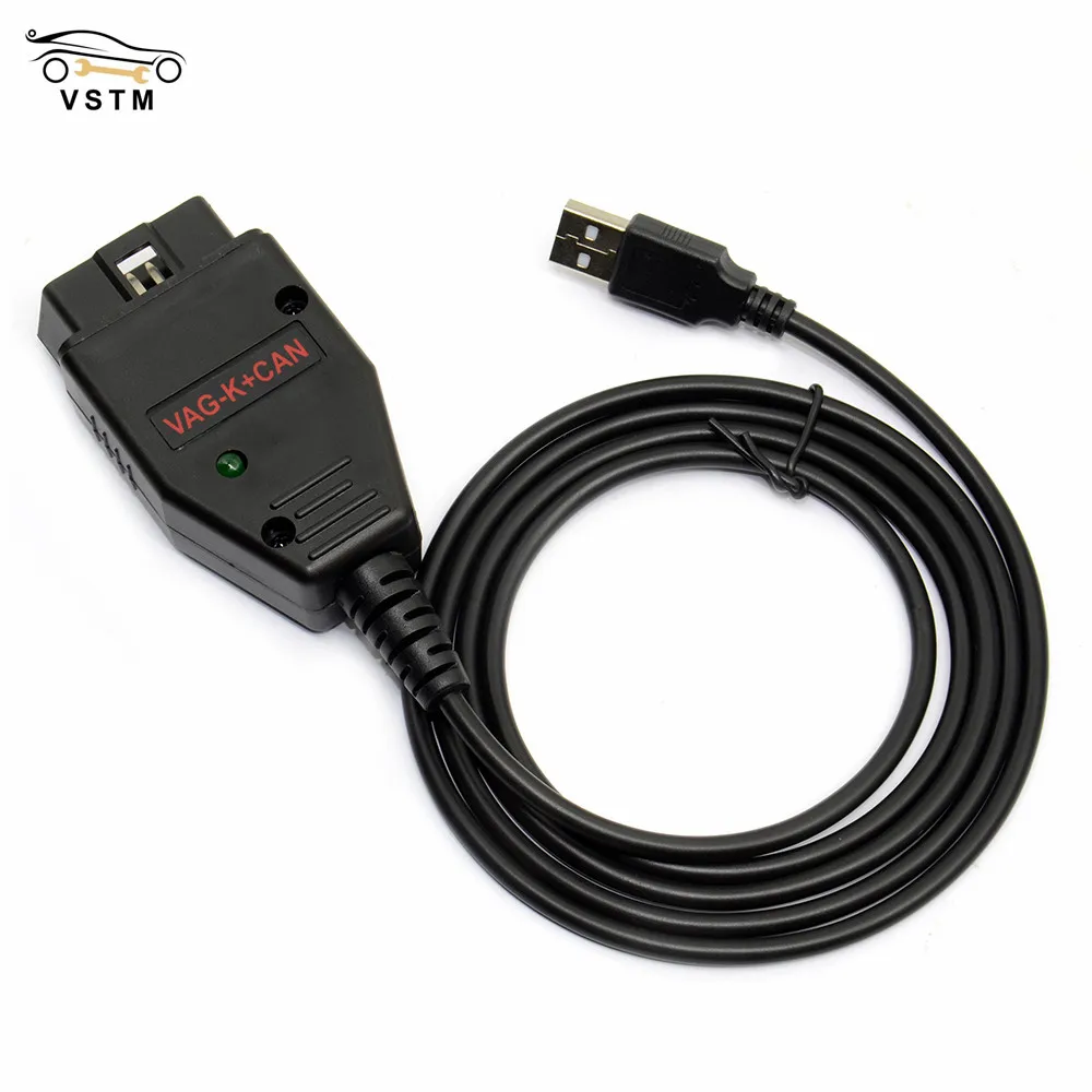 2022 Hot sellingVAG K CAN Commander 1.4 K+CAN FTDI PIC18F25K80 OBD2 OBD 2 VAG Car Diagnostic Tools Interface K-line Cable for VW |