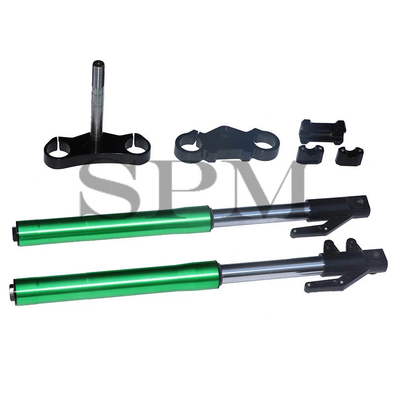 

Off-road motorcycle accessories inverted front shock absorber with steering gear front fork suitable for small race high Apollo