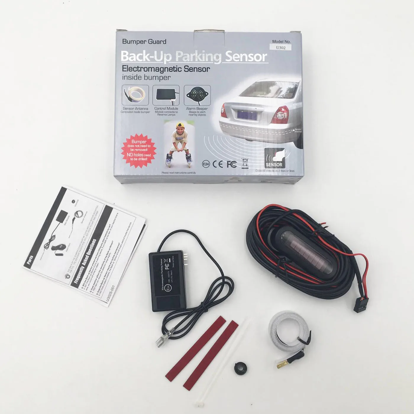 

Новый электромагнитный датчик парковки со светодиодным дисплеем и зуммером вместе, не сверлить на бампере, очень простая установка