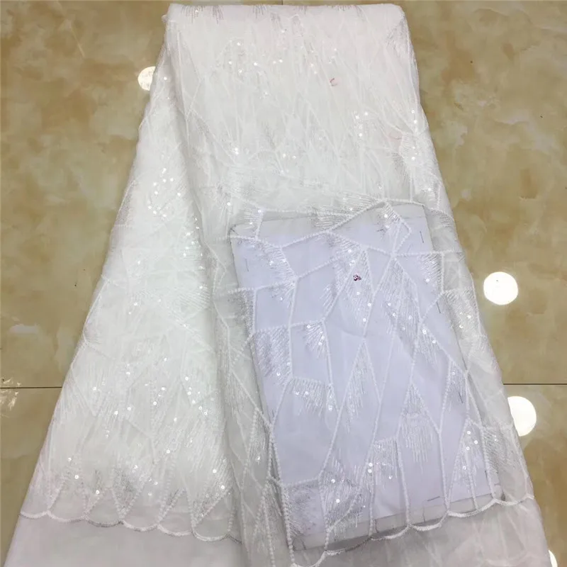 Расшитый блестками стиль Африканский высокого качества чистая свадебная