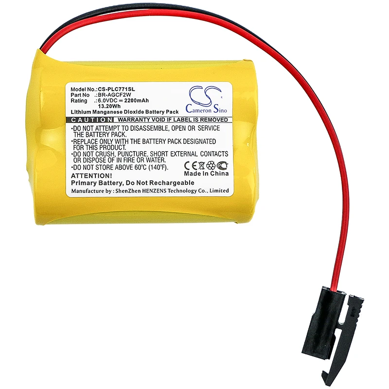 CameronSino для GE A06B-6093-K001 A98L-0031-0011/L Fanuc BR-AGCF2W аккумулятор | Электроника
