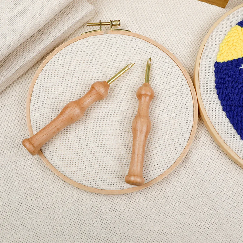 Регулируемый удар иглы валяния Нитевдеватель набор швейный пробойник аксессуар