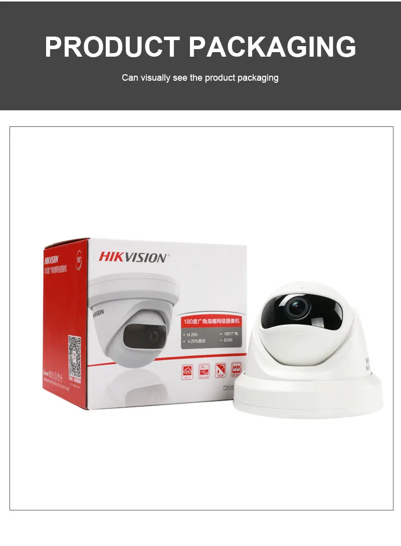 HIKVISION DS-2CD3345FDP1-IWS широкоугольный 4MP Встроенный микрофон WiFi ONVIF P2P Hik-Подключите приложение мобильное управление