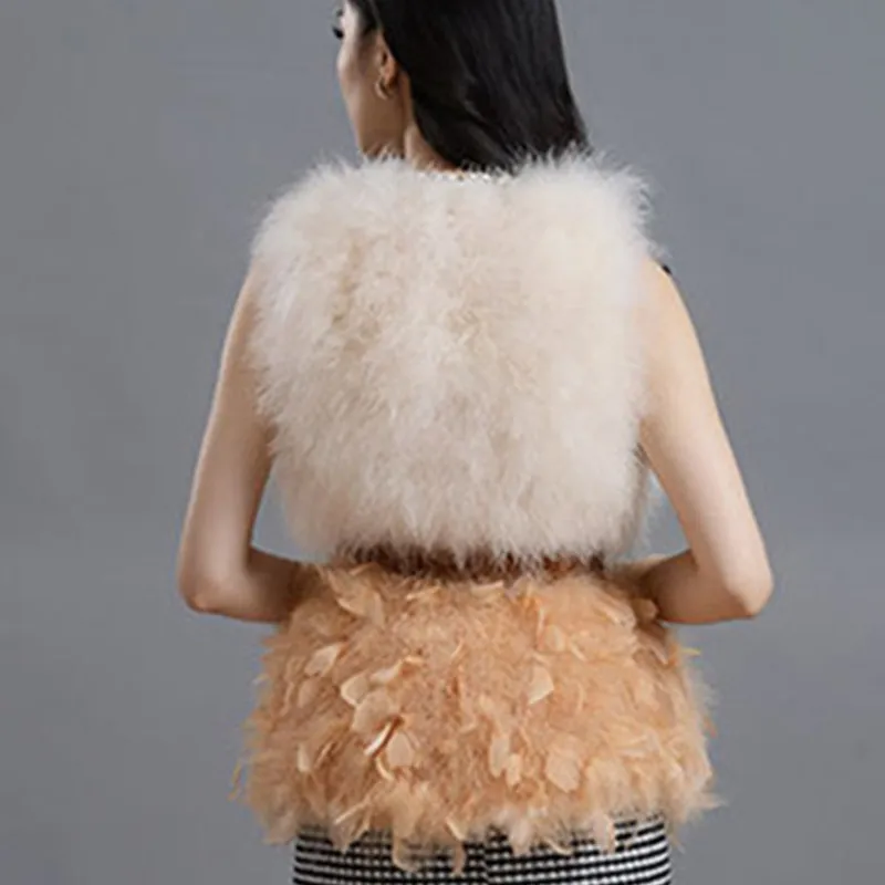 

Womens Fashion Faux Fur Vest Winter Warm Women Coat Vests Elegant Furs Women's Coats Female Thicker Faux Jackets