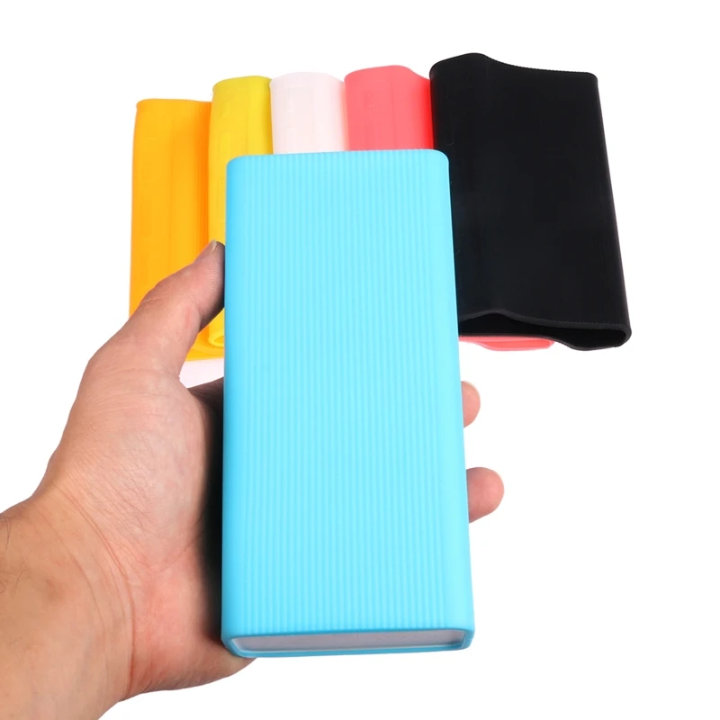 

Scrub Silicone Case for -Xiaomi Power Bank 30000mAh Rubber Skin Shell Cover