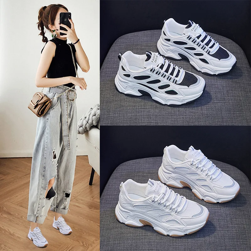 Han edition of new fund of 2021 autumn torre shoes ins tide student sports shoes street snap web celebrity loafers JK - 02