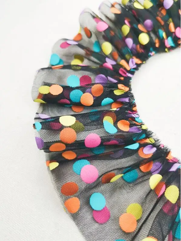 1 ярд/партия ширина 7 5 см вышивка 2 слоя африканская кружевная отделка ручная