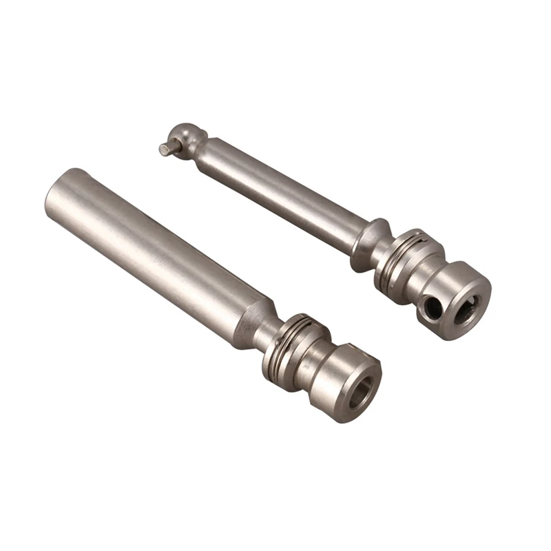 

1 Set Metal Rear Middle Drive Shaft Universal Transmission Kit & 1 Set 12Mm Aluminum Wheel Hex Adapters Long 29Mm