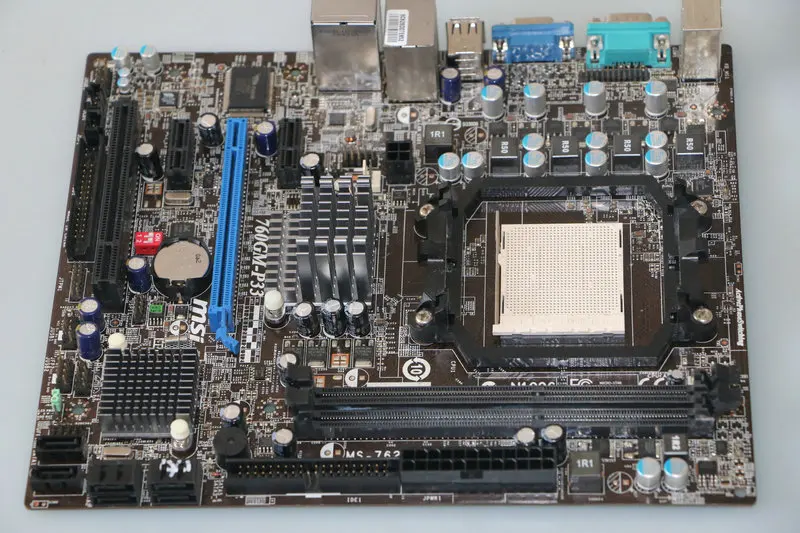 Для MSI 760GM-P33 DDR3 разъем AM3 8GB USB2.0 VGA оригинальная подержанная материнская плата