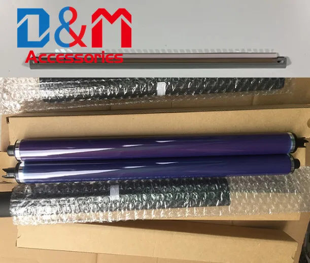 4 комплекта в партии фотобарабанное фазирующее устройство + барабана лезвие для