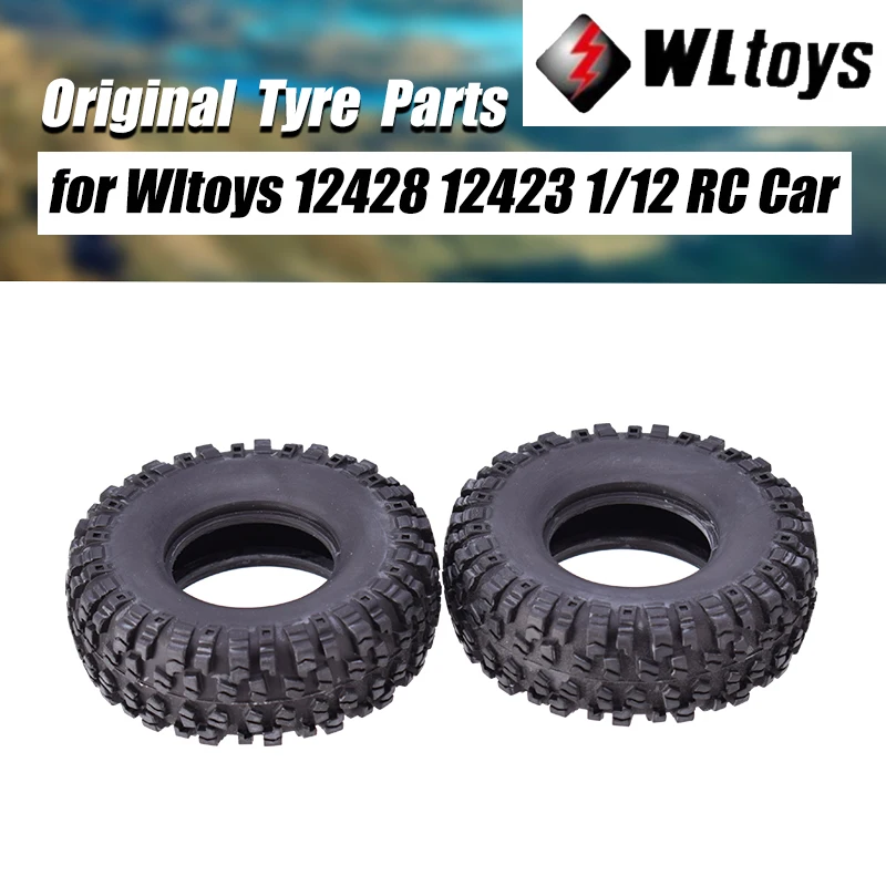 

Оригинальные резиновые радиоуправляемые автомобили, левые колеса, шины для Wltoys 12423 12428 1/12 колесо радиоуправляемого автомобиля шины